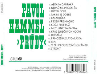 CD диск Pavol Hammel & Prúdy - Prúdy (Reissue) (Remastered) (CD) - 2