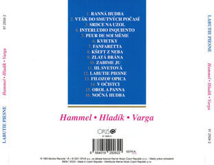 Musikk-CD Pavol Hammel / Hladík / Varga - Labutie piesne (Reissue) (Remastered) (CD) - 2