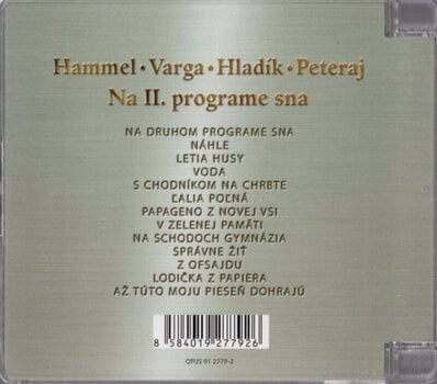 Glazbene CD Pavol Hammel / Marián Varga - Na II. programe sna (Reissue) (Remastered) (CD) - 3