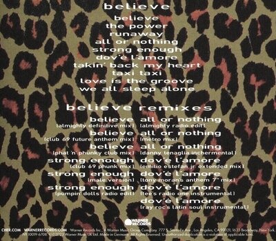 Music CD Cher - Believe (Anniversary Edition) (Reissue) (Remastered) (Limited Edition) (2 CD) - 3