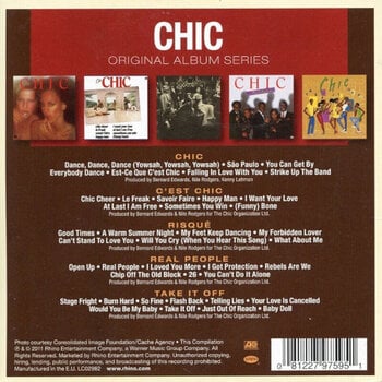Glazbene CD Chic - Original Album Series (Reissue) (Box Set) (5 CD) - 7