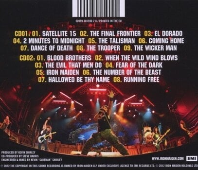 Musikk-CD Iron Maiden En Vivo! (2 CD) - 4
