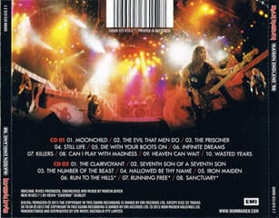 Hudobné CD Iron Maiden - Maiden England (Remastered) (2 CD) - 3