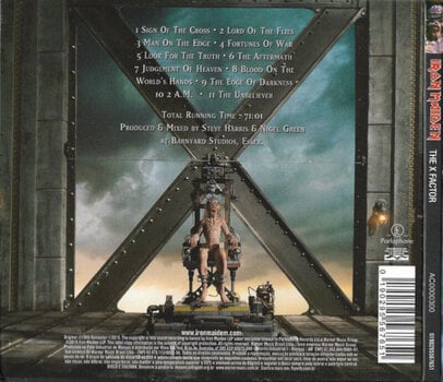 Muzički CD Iron Maiden - The X Factor (Reissue) (Remastered) (CD) - 3