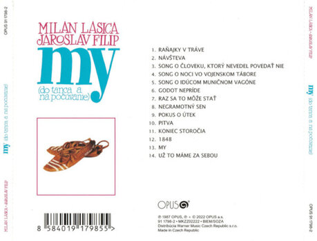 CD muzica Milan Lasica / Jaroslav Filip - My (do tanca a na počúvanie) (Reissue) (Remastered) (CD) - 3