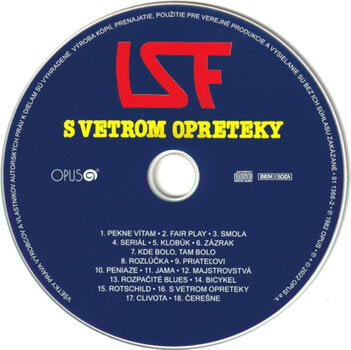 Glasbene CD Milan Lasica / Jaroslav Filip / Július Satinský - S vetrom opreteky (Reissue) (Remastered) (CD) - 2