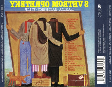 Glasbene CD Milan Lasica / Jaroslav Filip / Július Satinský - S vetrom opreteky (Reissue) (Remastered) (CD) - 3