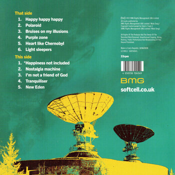 LP ploča Soft Cell - *Happiness Not Included (Yellow Coloured) (LP) - 5