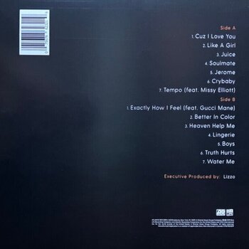 LP ploča Lizzo - Cuz I Love You (Aqua Blue Coloured) (Reissue)(LP) - 3