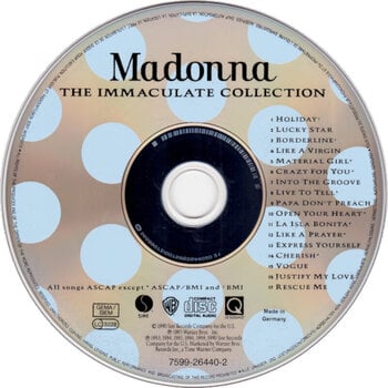 CD musique Madonna - The Immaculate Collection (CD) - 2