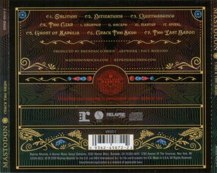 Musik-cd Mastodon - Crack The Skye (CD) - 3