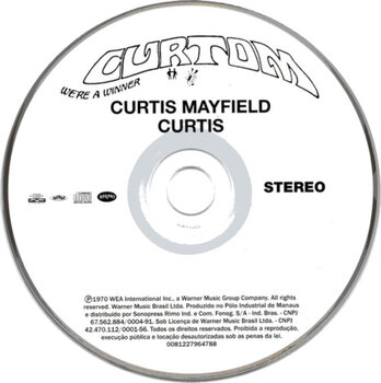 Glazbene CD Curtis Mayfield - Curtis (CD) - 2