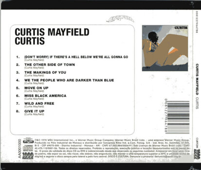 Glazbene CD Curtis Mayfield - Curtis (CD) - 3