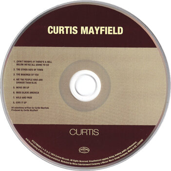 Музичний компакт-диск Curtis Mayfield - Original Album Series (Reissue) (5 CD) - 2