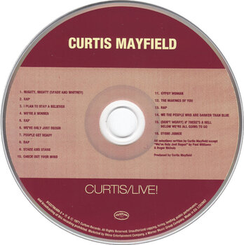 Музичний компакт-диск Curtis Mayfield - Original Album Series (Reissue) (5 CD) - 3