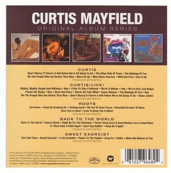 Музичний компакт-диск Curtis Mayfield - Original Album Series (Reissue) (5 CD) - 7