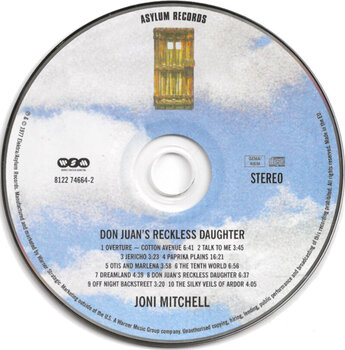 Glazbene CD Joni Mitchell - Don Juan's Reckless Daughter (CD) - 3