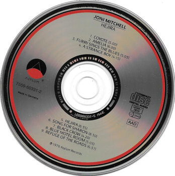 Muzički CD Joni Mitchell - Hejira (CD) - 2