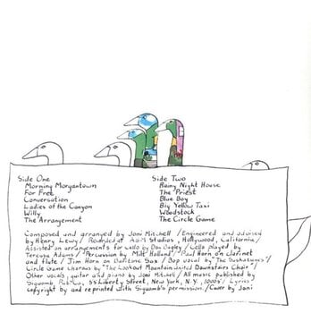 Disc de vinil Joni Mitchell - Ladies Of The Canyon (Transparent Green Coloured) (180 g) (Reissue) (LP) - 3