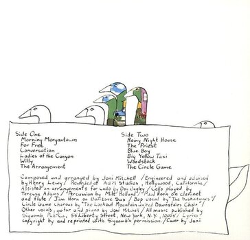 Vinyl Record Joni Mitchell - Ladies Of The Canyon (180 g) (Reissue) (LP) - 3