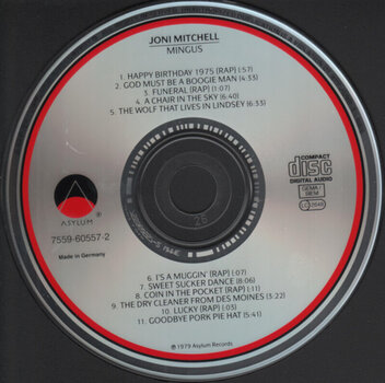 CD диск Joni Mitchell - Memorys Of Mingus (CD) - 2