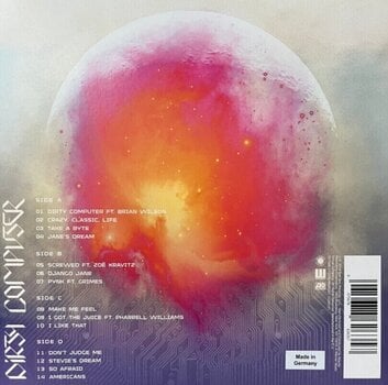 Vinilinė plokštelė Janelle Monae Dirty Computer (45 RPM) (Limited Edition) (Clear Coloured) (2 LP) - 3