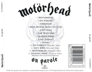 CD muzica Motörhead - On Parole (Reissue) (Remastered) (CD) - 2