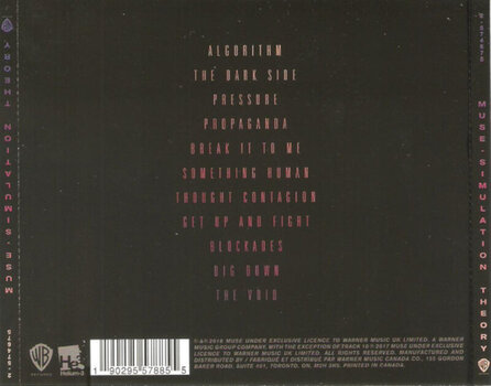 CD de música Muse - Simulation Theory (CD) - 3