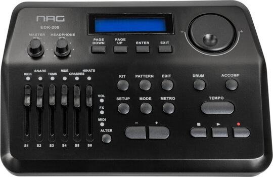 Комплект електронни барабани NRG EDK-200 Stage Kit Black Комплект електронни барабани - 12