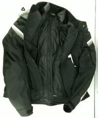 Textile Jacket Rev'it! Jacket Control Air H2O Black/White M Textile Jacket (Pre-owned) - 1