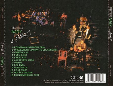 Glazbene CD Peter Nagy - V štúdiu s (Reissue) (Remastered) (CD) - 3
