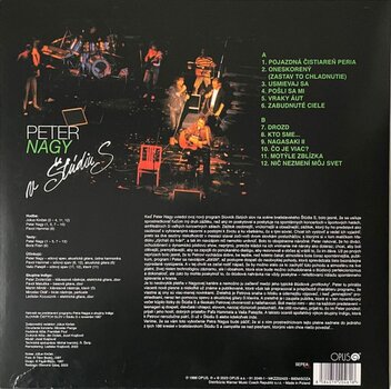 LP ploča Peter Nagy - V štúdiu s (Reissue) (Remastered) (LP) - 3