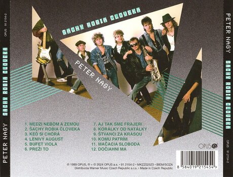CD de música Peter Nagy - Šachy robia človeka (Reissue) (Remastered) (CD) - 3