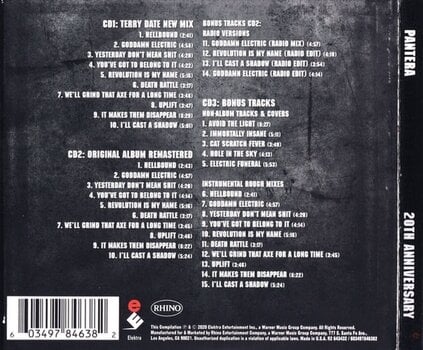 Music CD Pantera - Reinventing The Steel (Deluxe Edition) (Reissue) (Remastered) (3 CD) - 6