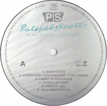 LP ploča Vašo Patejdl - Dlhá cesta - Long Way (Reissue) (Remastered) (LP) - 3