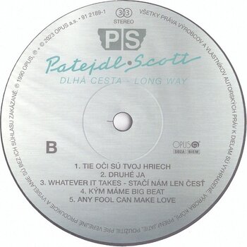 LP ploča Vašo Patejdl - Dlhá cesta - Long Way (Reissue) (Remastered) (LP) - 4