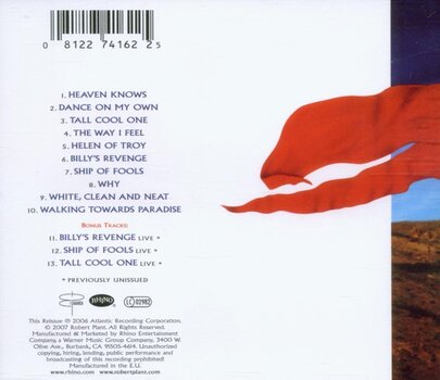 Muzički CD Robert Plant - Now And Zen (Reissue) (Remastered) (CD) - 3