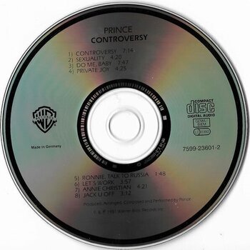 CD musique Prince - Controversy (Reissue) (CD) - 2