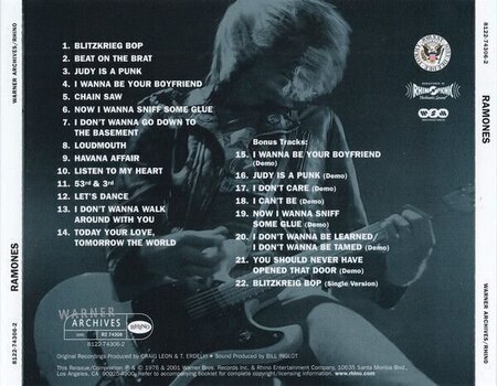 Musik-CD Ramones - Ramones (Reissue) (Remastered) (CD) - 3
