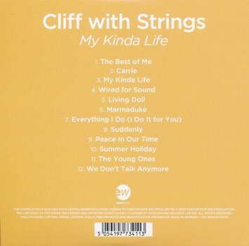 Glazbene CD Cliff Richard - Cliff With Strings (My Kinda Life) (CD) - 3
