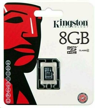 Карта памет Kingston 8GB Micro SecureDigital (SDHC) Card Class 4 - 2
