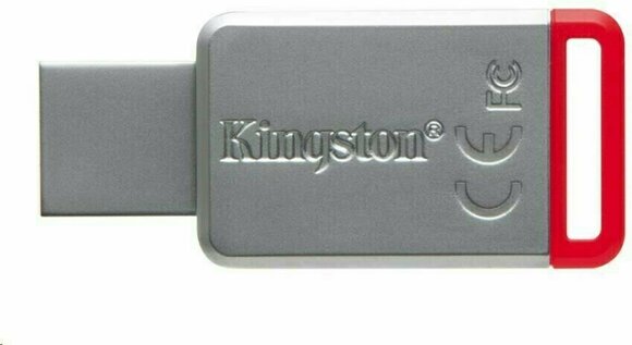 USB flash meghajtó Kingston 32GB Datatraveler DT50 USB 3.1 Gen 1 Flash Drive Red - 4