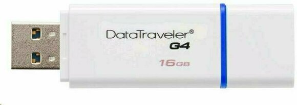 USB-flashdrev Kingston 16GB USB 3.1 Gen 1 DataTraveler I G4 Flash Drive Blue - 4