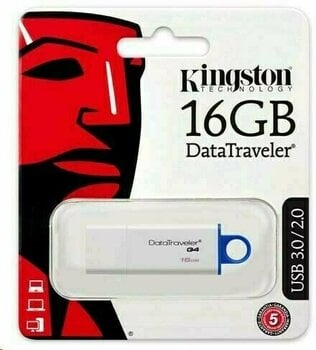 USB-sleutel Kingston 16GB USB 3.1 Gen 1 DataTraveler I G4 Flash Drive Blue - 5