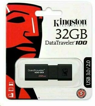 Memorie flash USB Kingston DataTraveler 100 G3 32 GB 442705 32 GB Memorie flash USB - 4