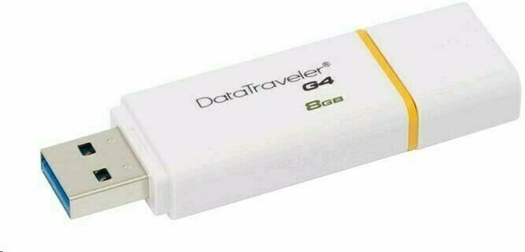 Unidade Flash USB Kingston 8GB DataTraveler USB 3.0 Gen 4 Yellow - 4