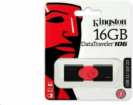 Κλειδί USB Kingston 16GB DataTraveler 106 USB 3.0 Flash Drive - 3