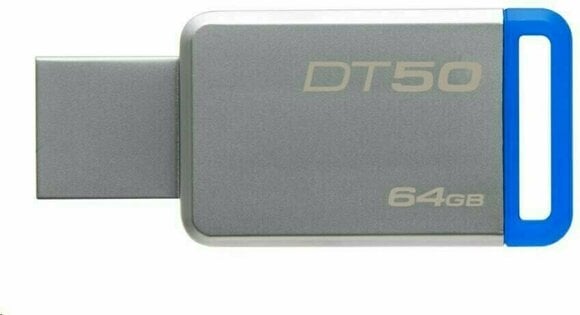 USB-sleutel Kingston 64GB Datatraveler DT50 USB 3.1 Gen 1 Flash Drive Blue - 3