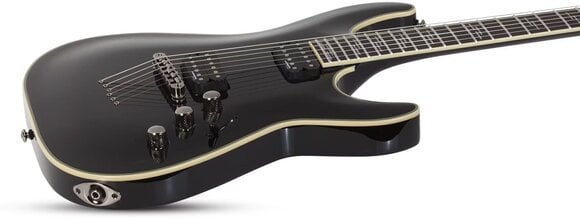 Guitarra elétrica Schecter C-1 Blackjack Gloss Black Guitarra elétrica (Tao bons como novos) - 9