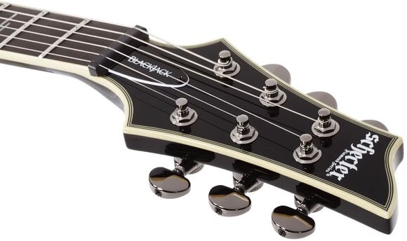 Guitarra elétrica Schecter C-1 Blackjack Gloss Black Guitarra elétrica (Tao bons como novos) - 18